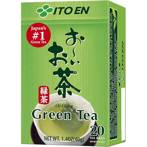Amazon.com : Oi Ocha Green Tea 1.4oz 20Bags x 2pcs Japanese Green
